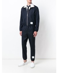 Blouson aviateur bleu marine Thom Browne