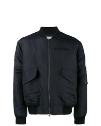 Blouson aviateur bleu marine Ex Infinitas