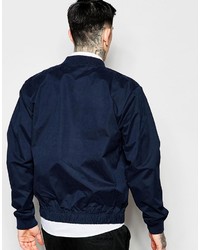 Blouson aviateur bleu marine