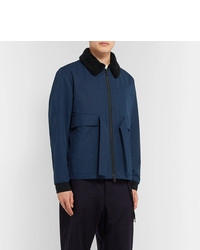 Blouson aviateur bleu marine Craig Green