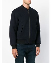 Blouson aviateur bleu marine Liska