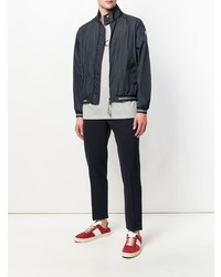 Blouson aviateur bleu marine Moncler