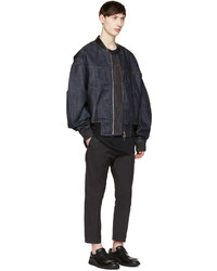 Blouson aviateur bleu marine Juun.J