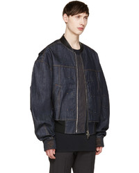 Blouson aviateur bleu marine Juun.J