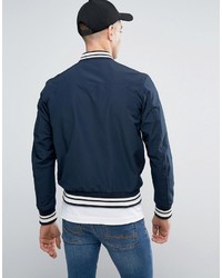 Blouson aviateur bleu marine Diesel