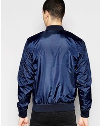 Blouson aviateur bleu marine Jack and Jones