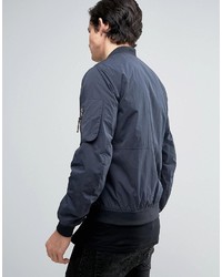 Blouson aviateur bleu marine Jack and Jones