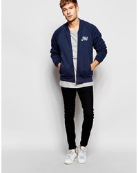 Blouson aviateur bleu marine Jack Wills