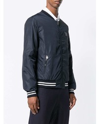 Blouson aviateur bleu marine Dolce & Gabbana