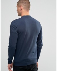 Blouson aviateur bleu marine Asos