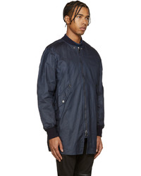 Blouson aviateur bleu marine Diesel