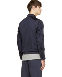 Blouson aviateur bleu marine Moncler