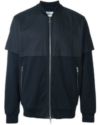 Blouson aviateur bleu marine Oamc