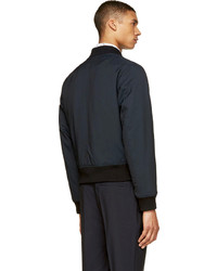 Blouson aviateur bleu marine Rag and Bone