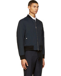 Blouson aviateur bleu marine Rag and Bone