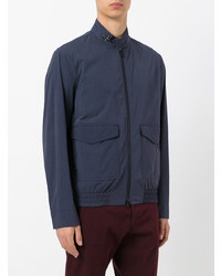 Blouson aviateur bleu marine Fay