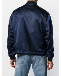 Blouson aviateur bleu marine Dolce & Gabbana