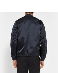 Blouson aviateur bleu marine Acne Studios