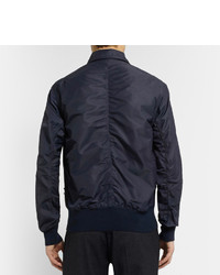 Blouson aviateur bleu marine Lanvin