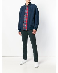 Blouson aviateur bleu marine Engineered Garments