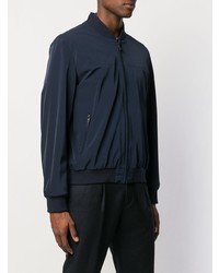 Blouson aviateur bleu marine Fay