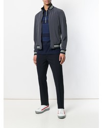 Blouson aviateur bleu marine Herno