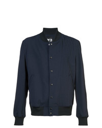 Blouson aviateur bleu marine Y-3