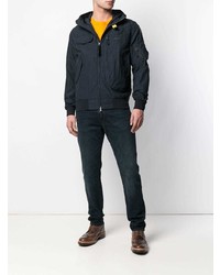 Blouson aviateur bleu marine Parajumpers