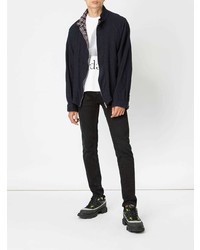 Blouson aviateur bleu marine Undercover