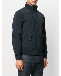 Blouson aviateur bleu marine Woolrich