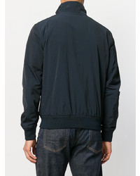 Blouson aviateur bleu marine Woolrich