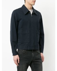 Blouson aviateur bleu marine Kent & Curwen