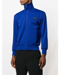 Blouson aviateur bleu Comme Des Garcons Play