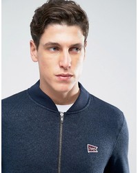 Blouson aviateur bleu Jack and Jones