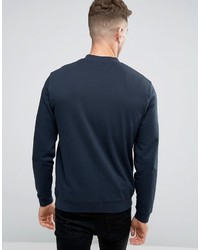 Blouson aviateur bleu Asos