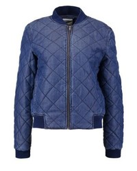 Blouson aviateur bleu Minimum