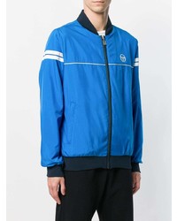 Blouson aviateur bleu Sergio Tacchini