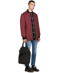 Blouson aviateur bordeaux McQ