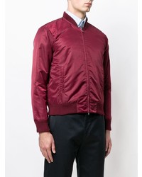 Blouson aviateur bordeaux Natural Selection