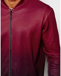 Blouson aviateur bordeaux Jaded London