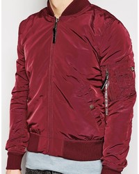 Blouson aviateur bordeaux Alpha Industries