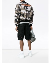 Blouson aviateur camouflage gris Alyx