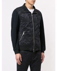 Blouson aviateur camouflage noir Loveless