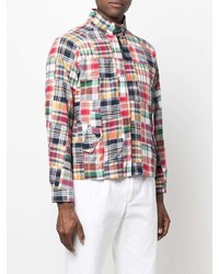 Blouson aviateur écossais multicolore Baracuta