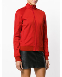 Blouson aviateur en coton rouge Givenchy