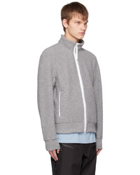 Blouson aviateur en laine gris Canada Goose