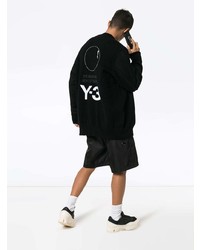 Blouson aviateur en mohair noir Y-3