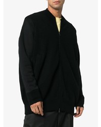 Blouson aviateur en mohair noir Y-3