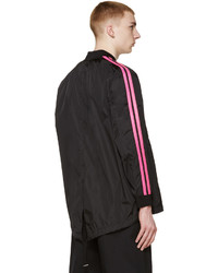 Blouson aviateur en nylon noir DSQUARED2