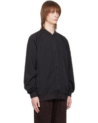 Blouson aviateur en nylon noir Canada Goose